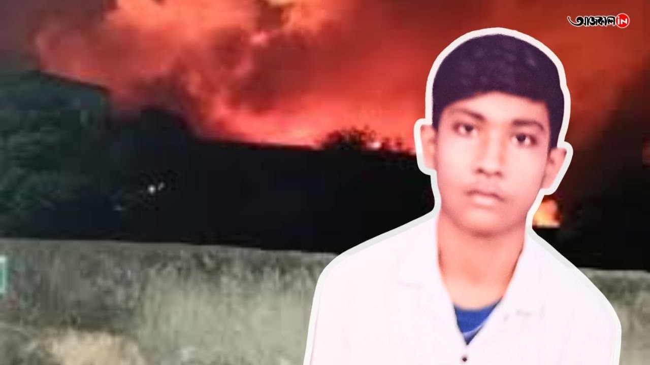 Anandapur Fire: dream of young Debaditya Dinda turned into ash with him