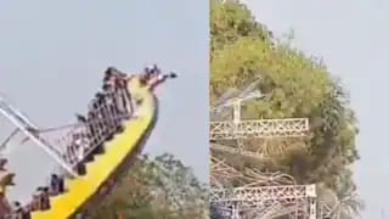 14 Schoolchildren Injured After Joy Ride Collapses In Madhya Pradesh Jhabua 