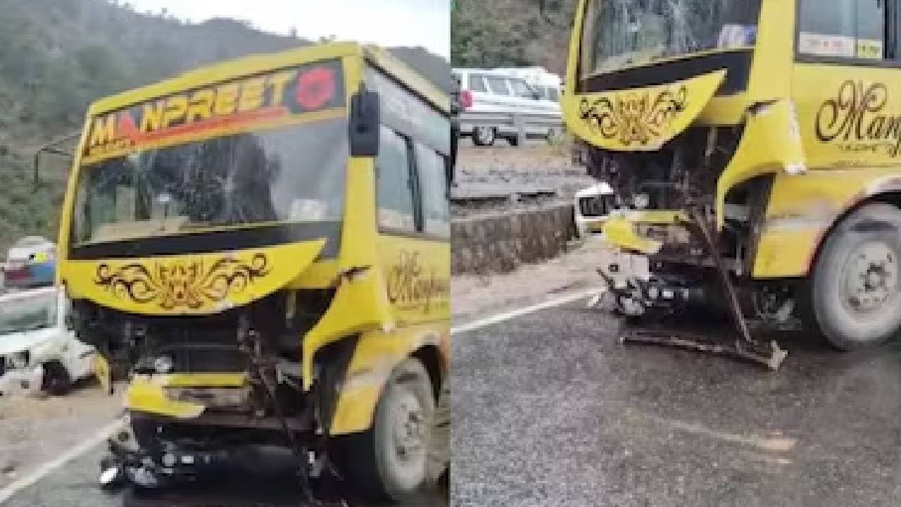 Four Killed In Major Road Accident On Jammu-Srinagar Highway In Udhampur After Bus Hits Bike 