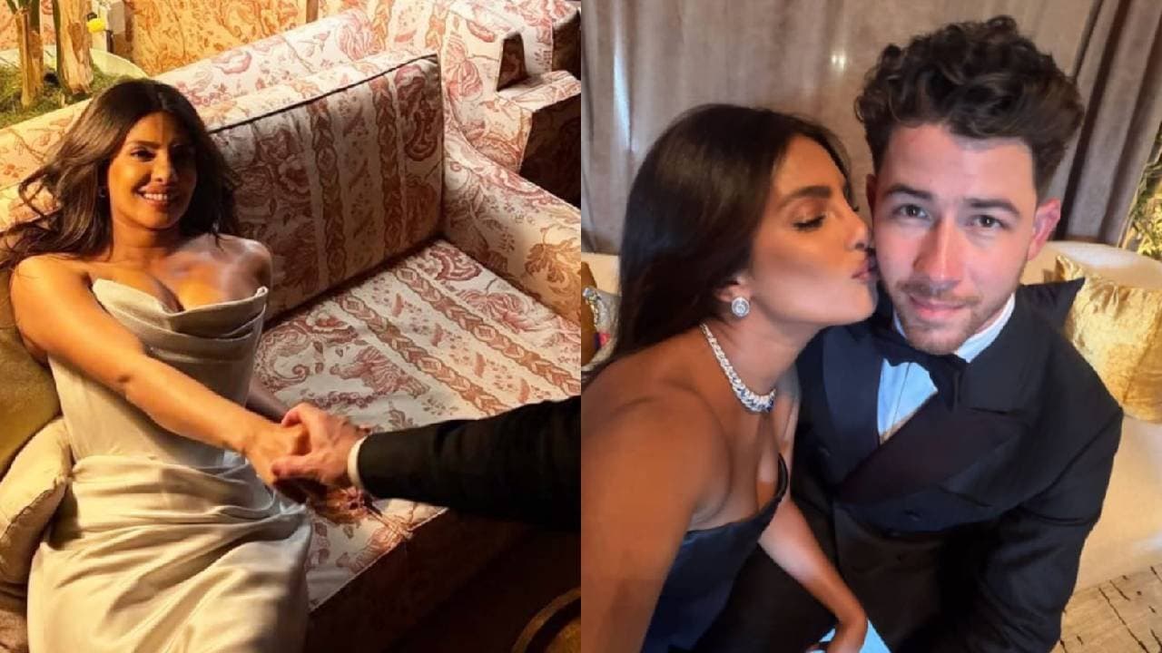 Priyanka Chopra and Nick Jonas enjoy a pizza date 