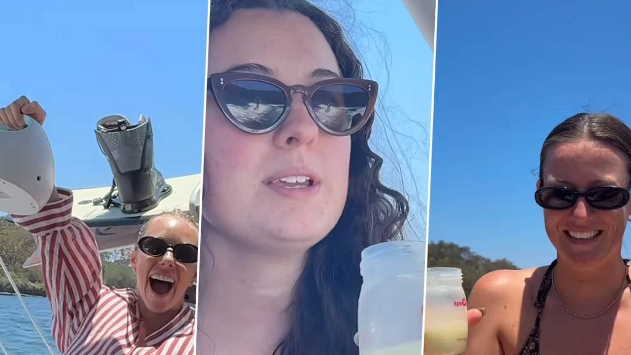 Influencer offers her own breast milk to team at boat party