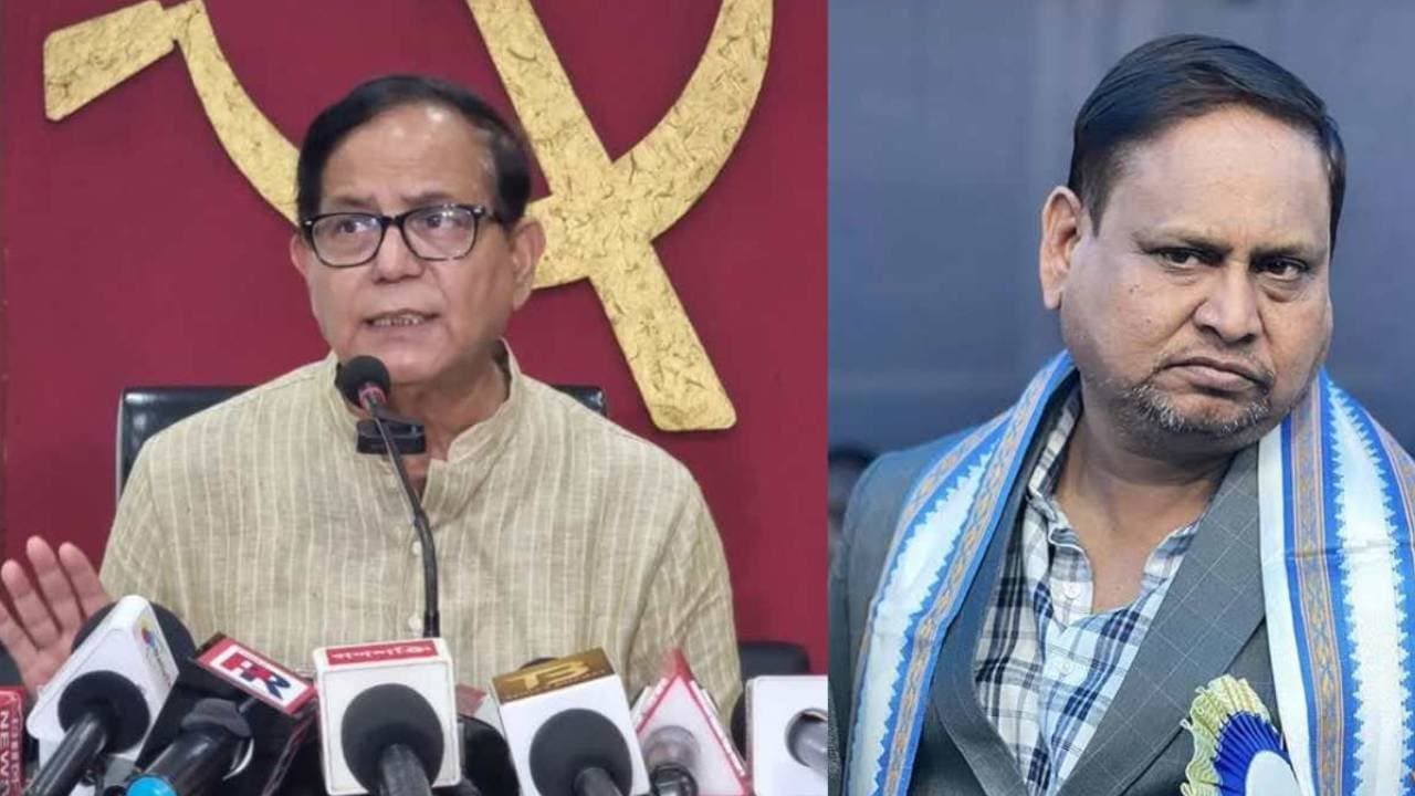 CPIM Salim and JUP Humayun Kabir meeting at new town