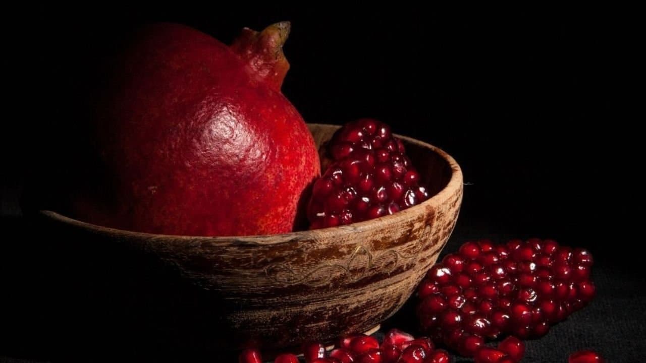 Pomegranate boosts collagen good for skin