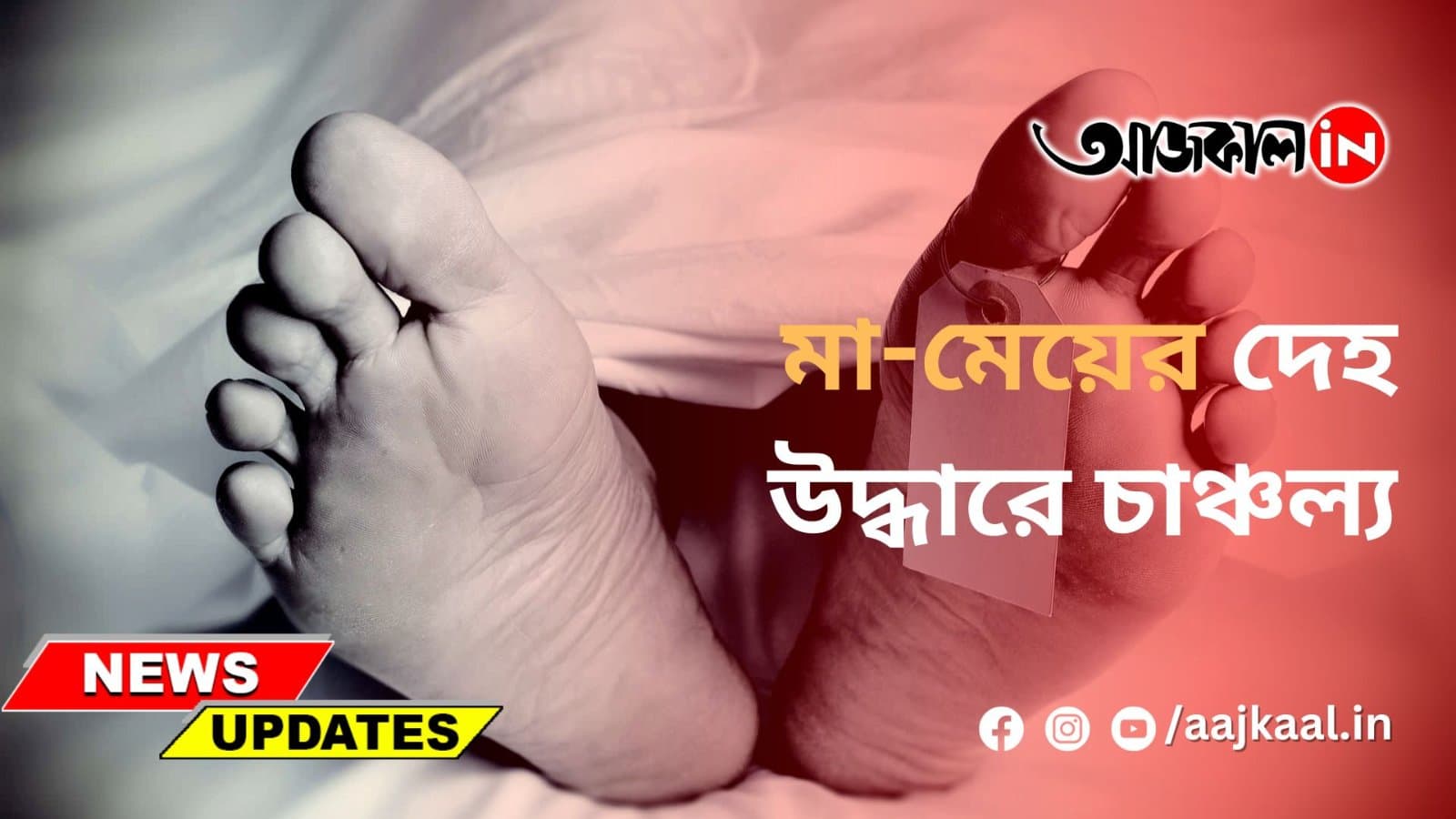 মা-মেয়ের দেহ উদ্ধারে চাঞ্চল্য
