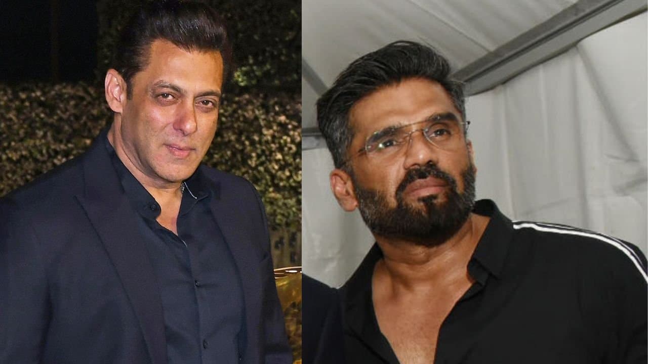 Salman Khans voice was dubbed by this nepo kid in Aryan khan s first series Suneil Shetty says he denied 40 crore tobacco ad for this reason