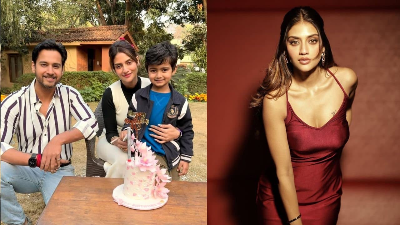 Nusrat Jahan shares her birthday with husband Yash Dasgupta and son Yishaan