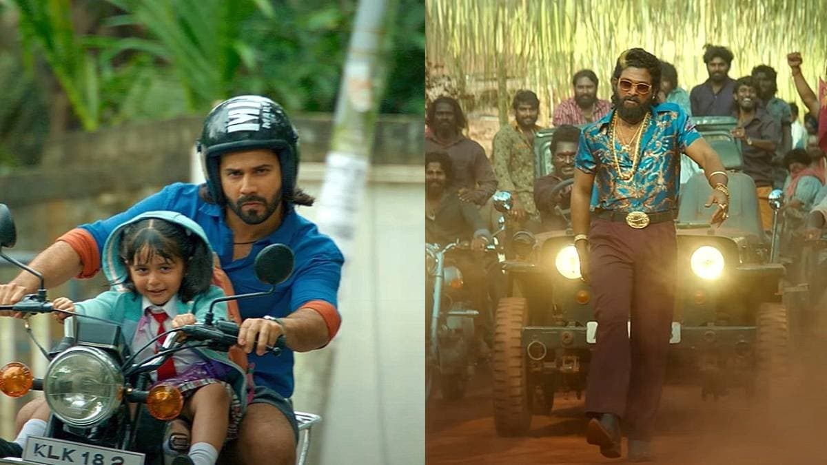 Pushpa 2 vs Barun varun dhawan s Baby John Screen Battle Intensifies north india pvr inox will remove Allu Arjun s Movie in christmas ent