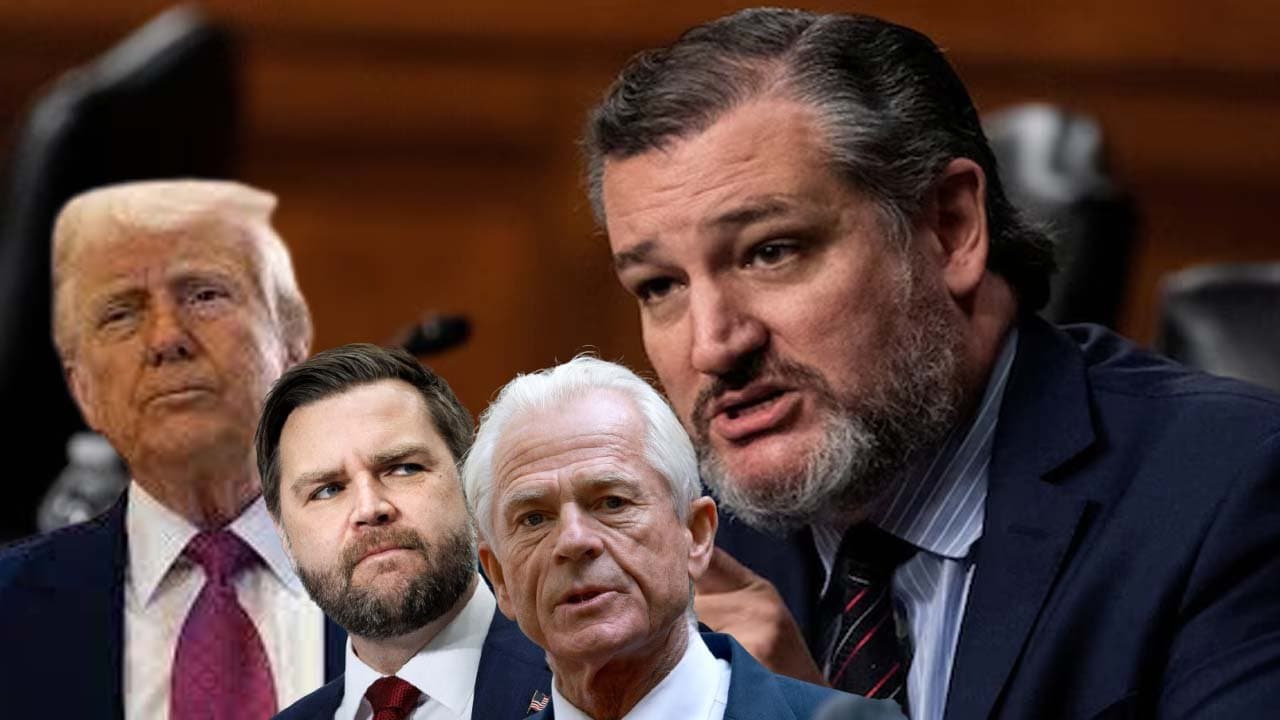 Navarro Vance Trump stalled India trade talks US Senator Ted Cruzs viral audio amid tariff row