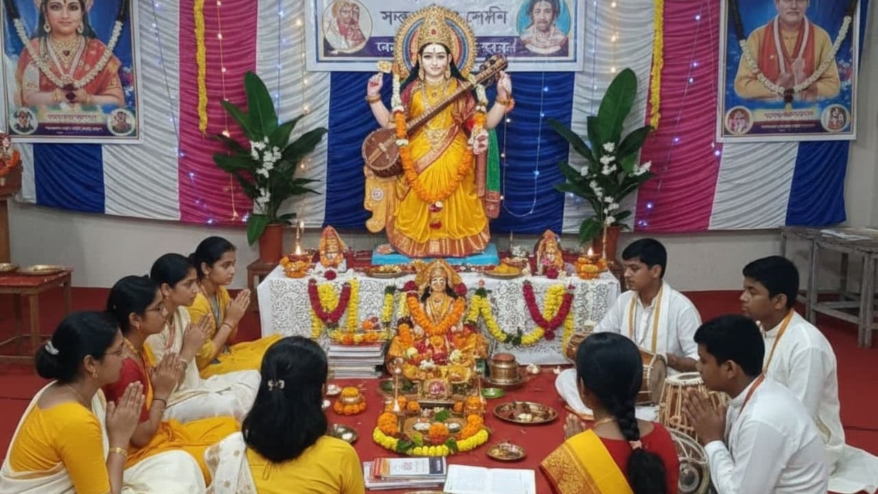 Saraswati Puja 2026 Chant these mantras for success and progress 