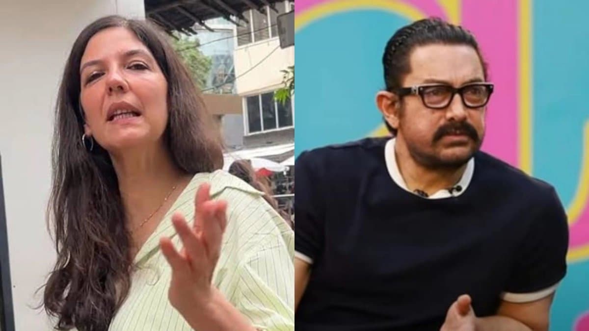 Aamir Khan s girlfriend Gauri Spratt loses patience with paparazzi at Mumbai 