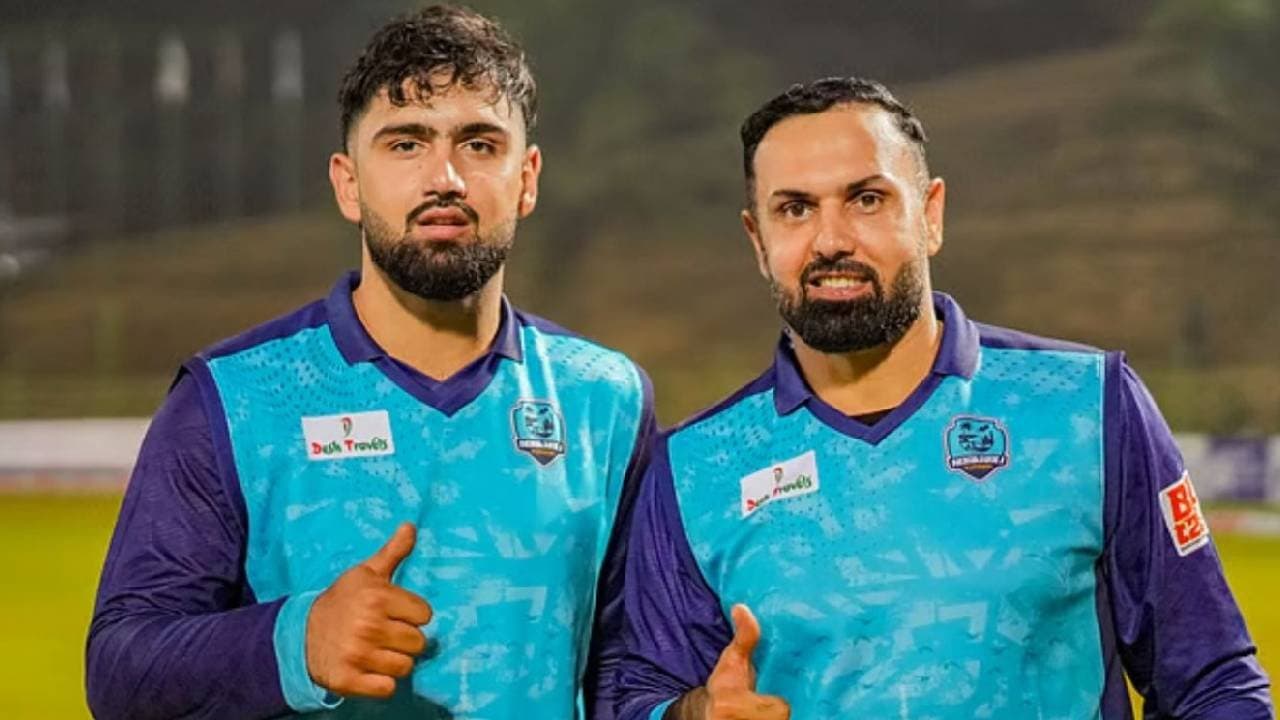 Nabi and Eisakhil become first Father son duo to bat together