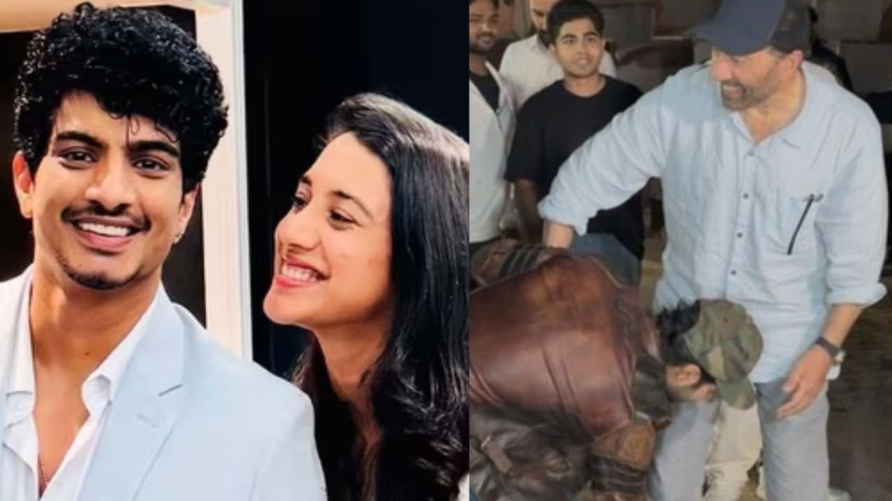 Palash Muchhal caught with a woman in bed claims vidnyay mane Varun Dhawan touches Sunny Deols feet