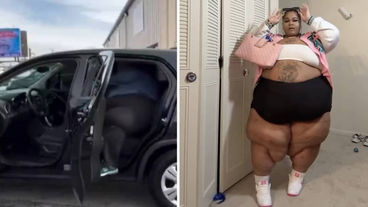 Plus size Influencer Dajua Blanding denied to take a ride in cab by driver