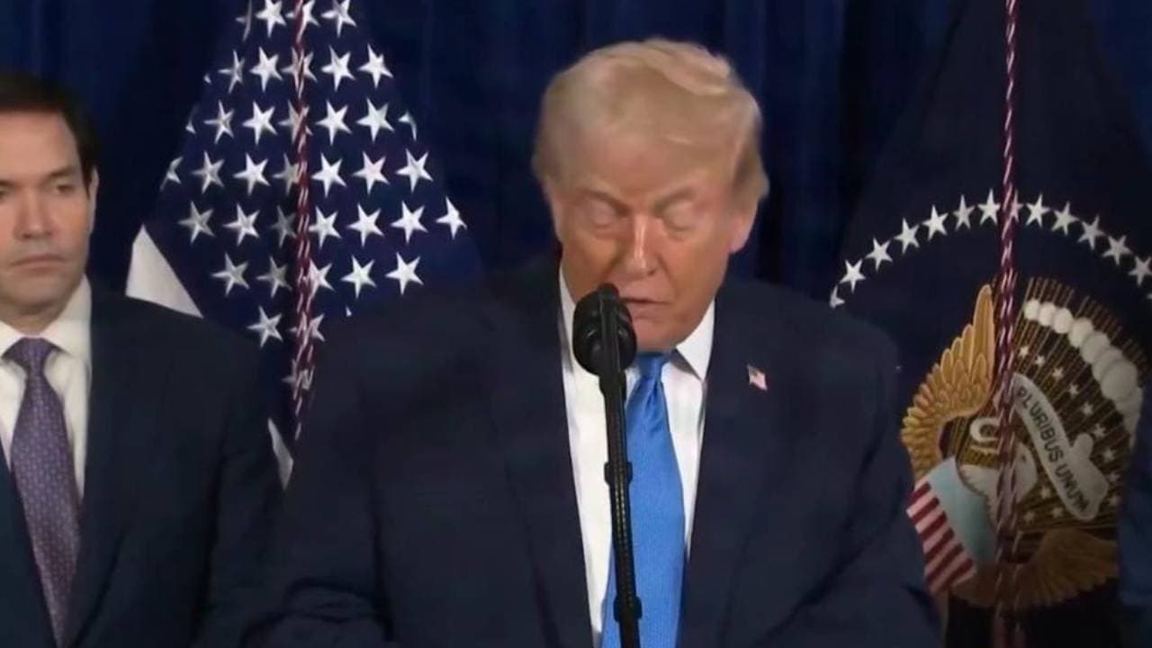 president trump holds a press conference after detaining maduro