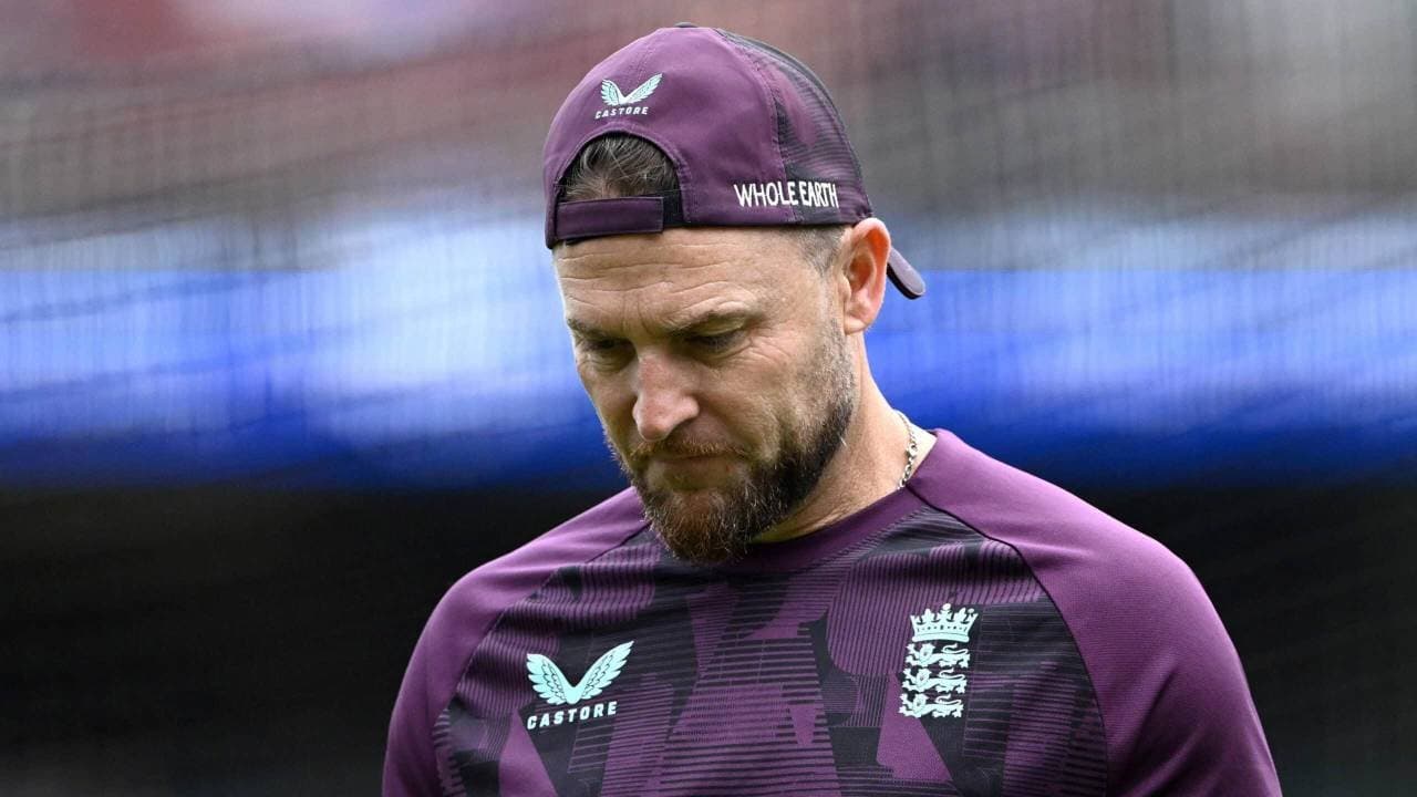 Half of England Cricketer doesnt drink says England coach Brendon Mccullum 