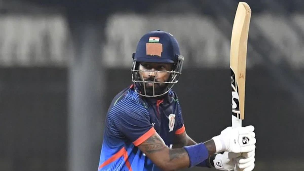 Hardik Pandya creates havoc in Vijay Hazare trophy for Baroda 