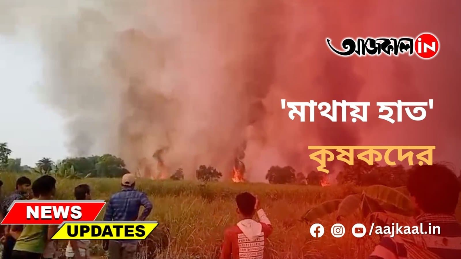 'মাথায় হাত' কৃষকদের