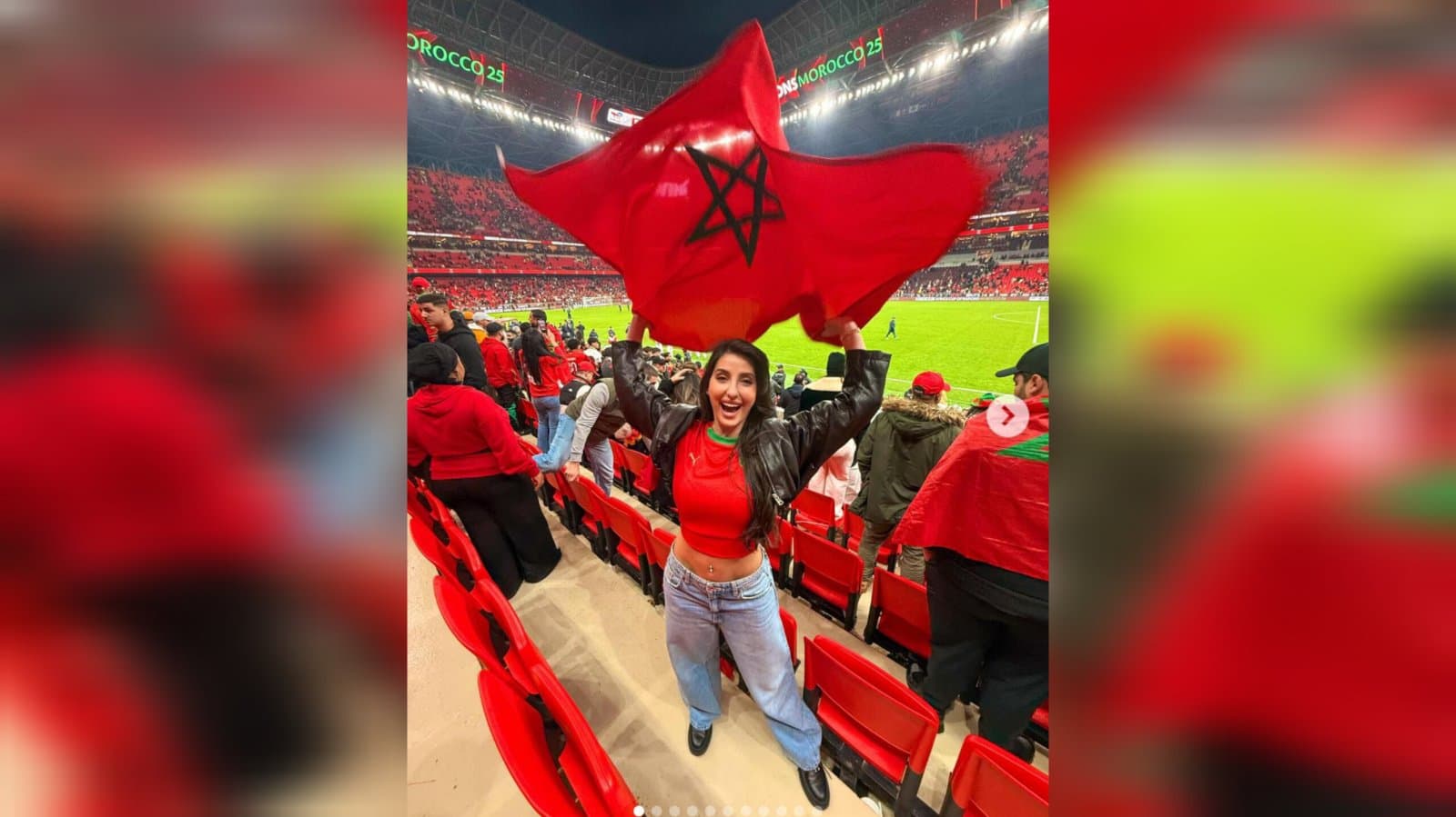 Is Nora Fatehi dating Moroccan Footballer Achraf Hakimi 