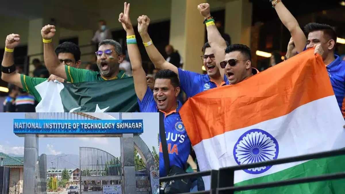 Nit Srinagar issues advisory for students in india Pakistan match gnr 
