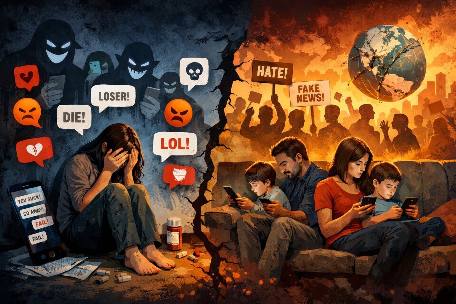 How trolling affects social and personal life nowadays analysis