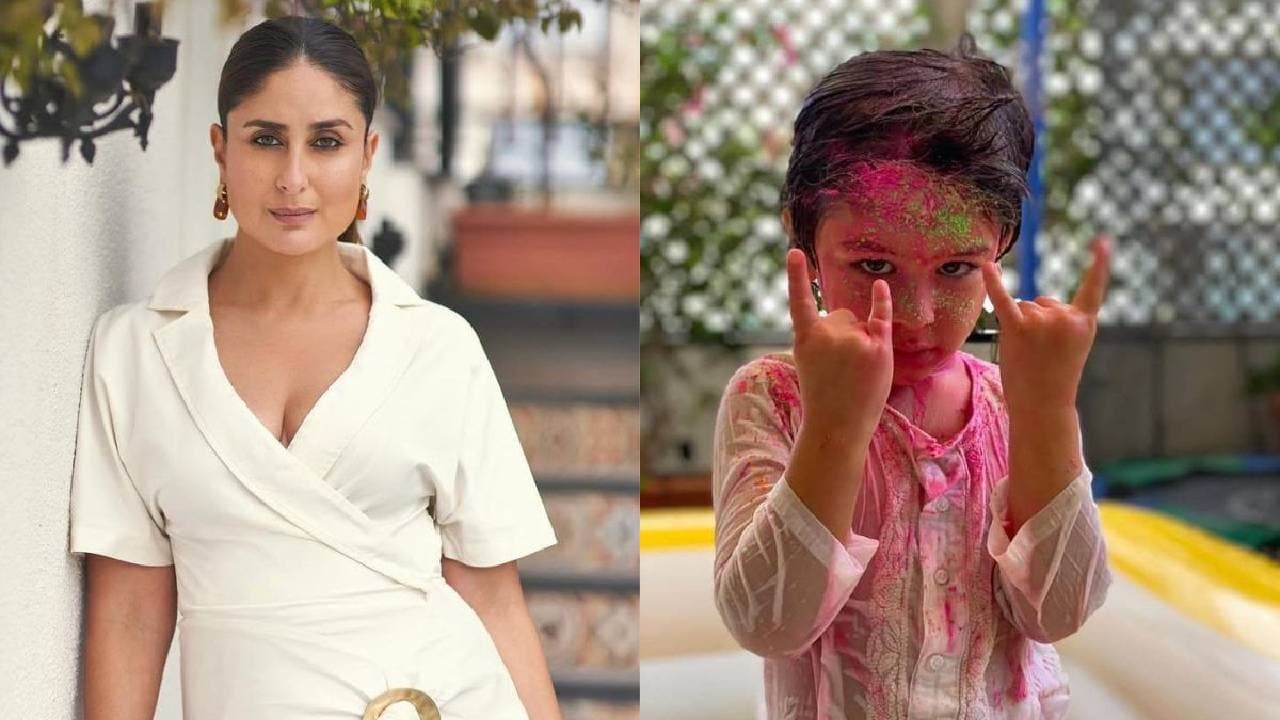 Kareena Kapoor Admits Forcing Kids to Pose for Holiday Pictures