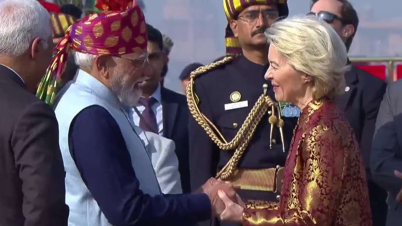 Narendra Modi, Ursula von der Leyen