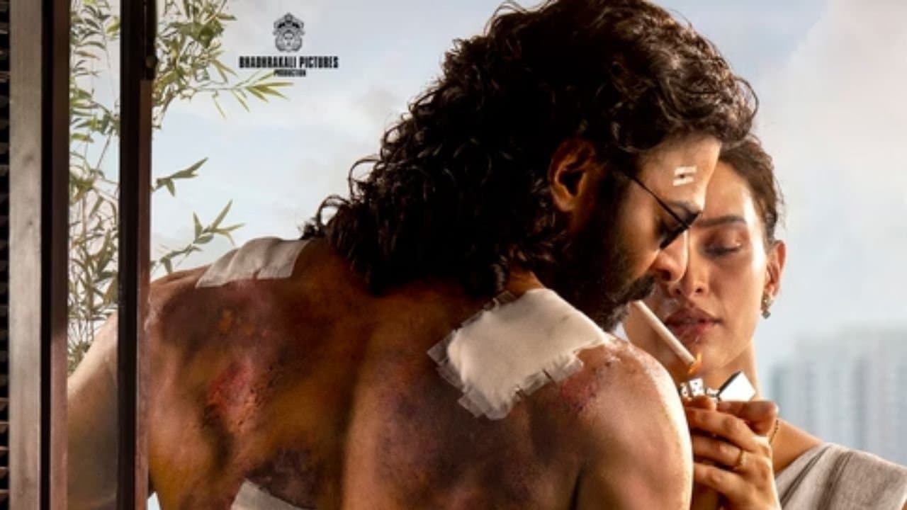 Spirit first look out Prabhas shows up in bruised avatar