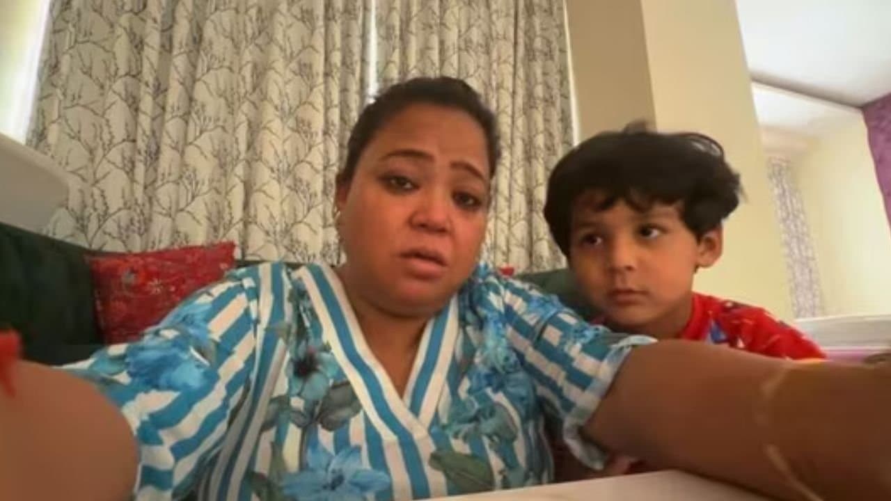 Bharti Singh breaks down as her 3 year old son Laksh says he will leave the house