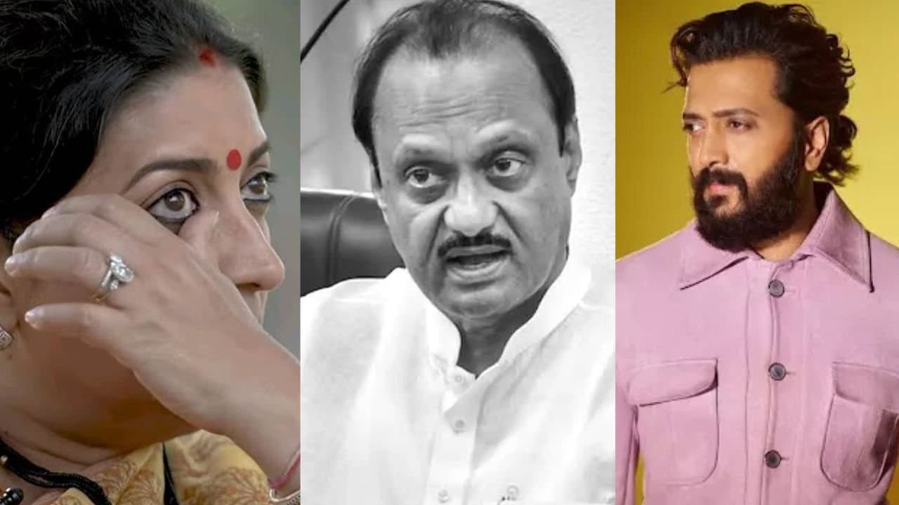 Riteish Deshmukh, Smriti Irani And Other Celebrities Mourn Maharashtra's Deputy CM Ajit Pawars Demise