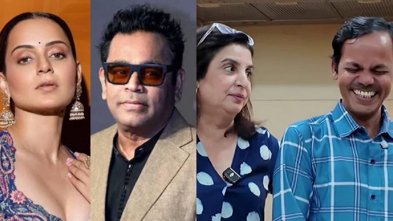Kangana Ranaut calls AR Rahman biased Farah Khans cook uses BMW car to travel 