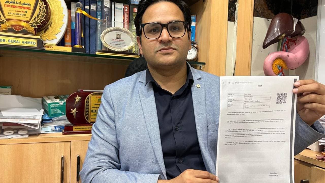 Eminent surgeon Dr Siraj Ahmed has been served SIR hearing notice
