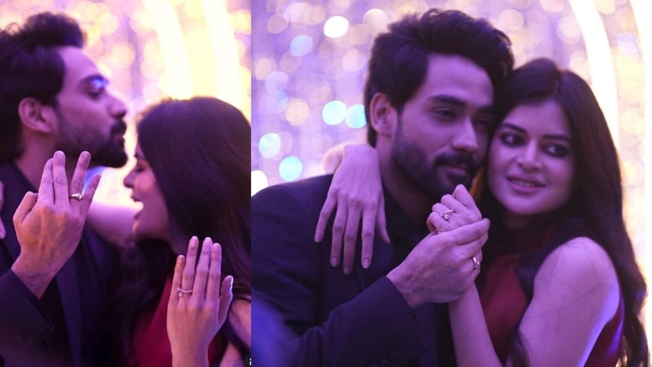 Madhumita Sarcar got engaged with boyfriend Debmalya Chakravorty ahead of their marriage