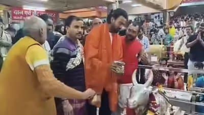 After India head coach Gautam Gambhir KL Rahul visits Mahakaleshwar Temple to seek blessings ahead of 3rd ODI