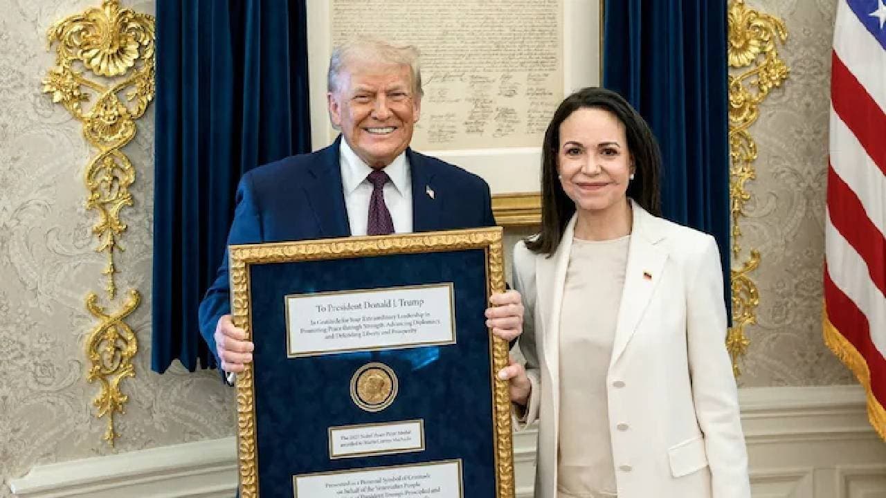 can Nobel Peace Prize be transferred Question raised after Trump took Machado medal