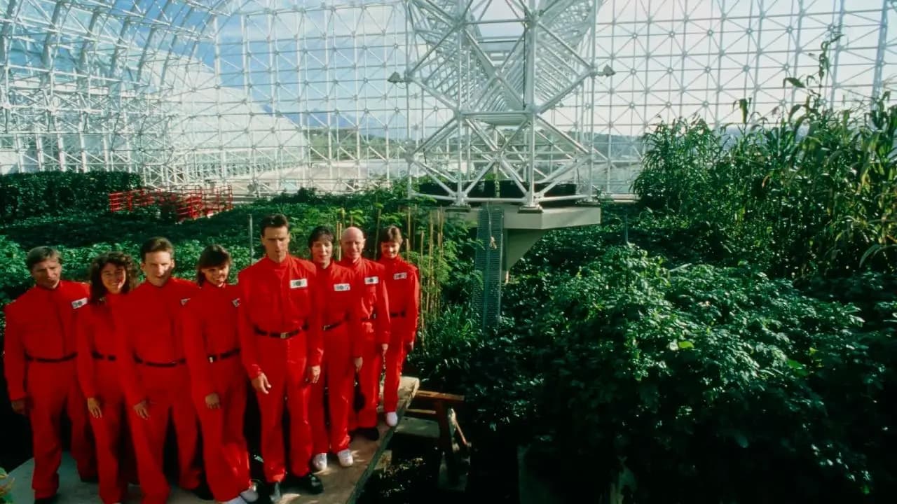 They built fake Earth and sealed eight people for two years then what happened