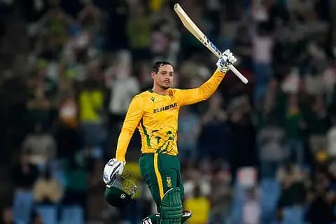 Quinton de Kock rewrites history with record breaking century 