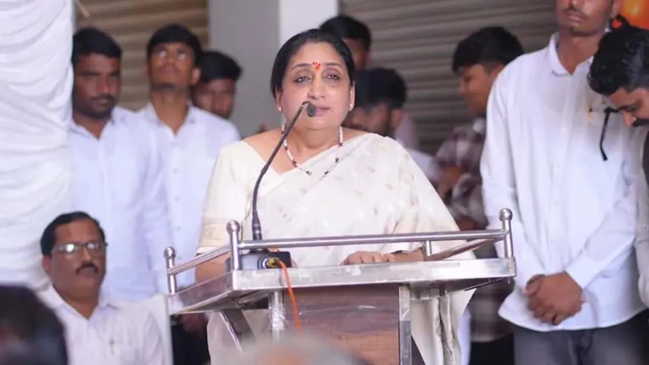 Sunetra Pawar made history in Maharashtra politics by taking oath as the Deputy Chief Minister