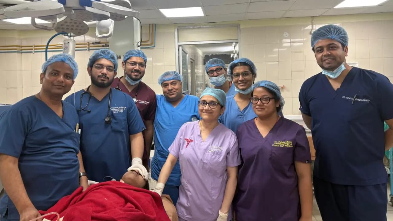 Complex surgery in NRS Medical College helped a 13 years old to walk again