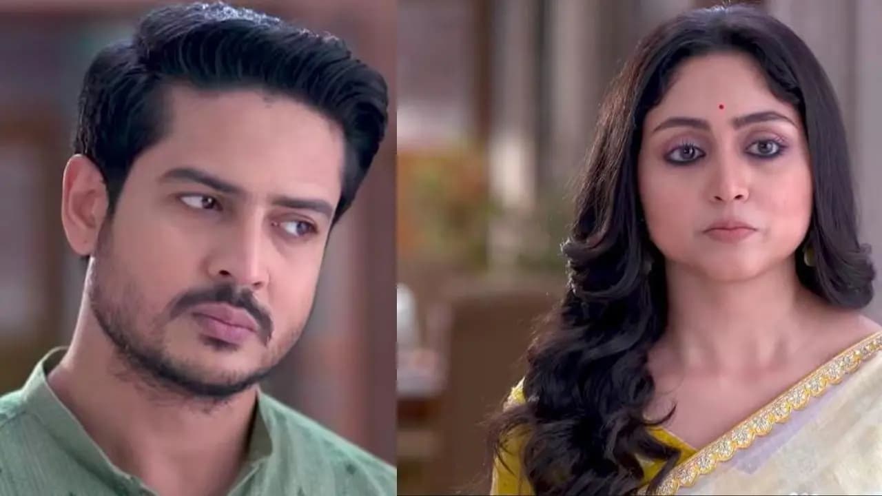 Chirosokha Upcoming Episode Spoiler Krishanu s family will get to know about Mithi s pregnancy 