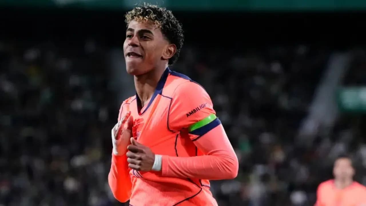 Teenage star Lamine Yamal opens the scoring after six minutes to set the foundation for a convincing Barcelona victory in La Liga