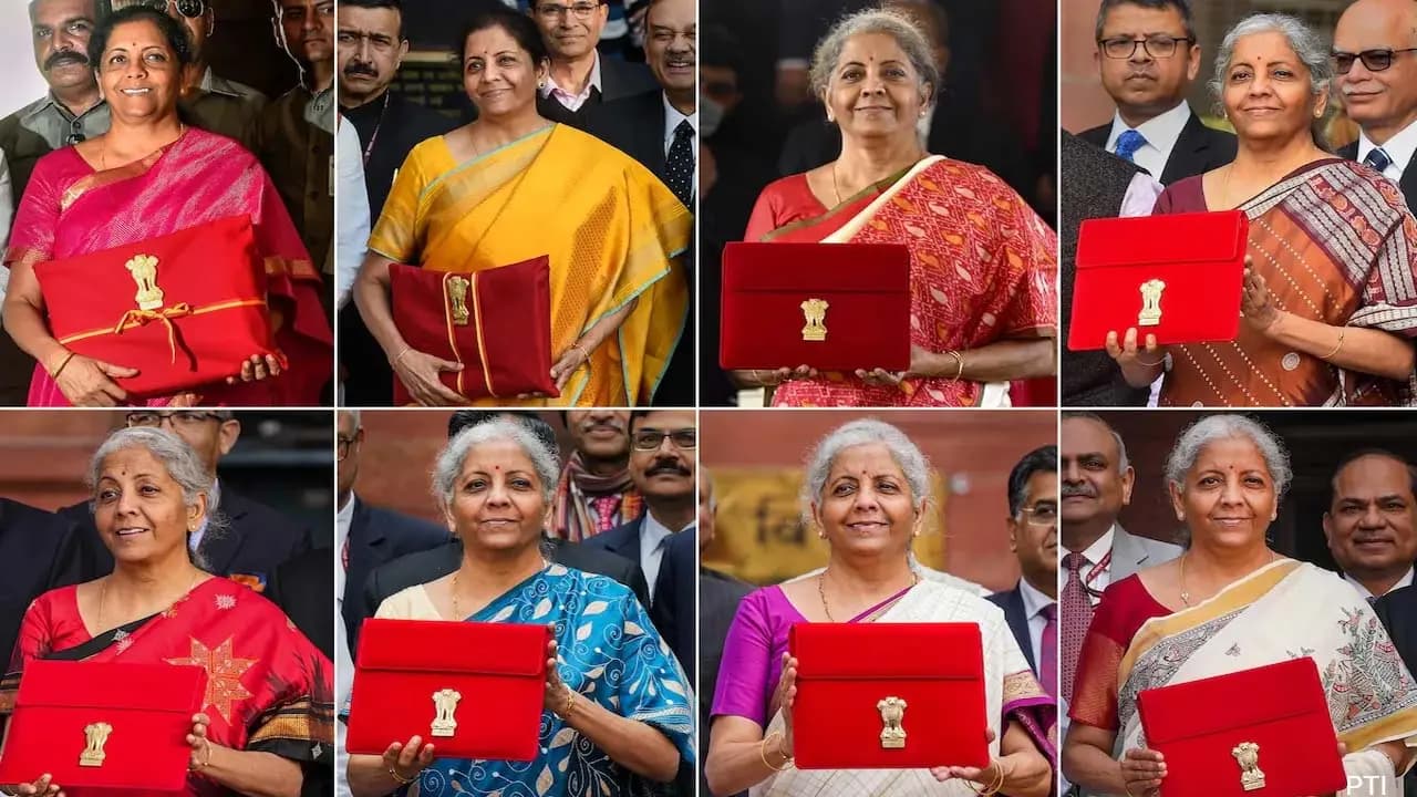 The meaning behind central finance minister Nirmala Sitharamans Budget sarees