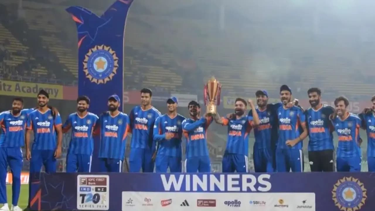 India created new record against New Zealand in T20 series