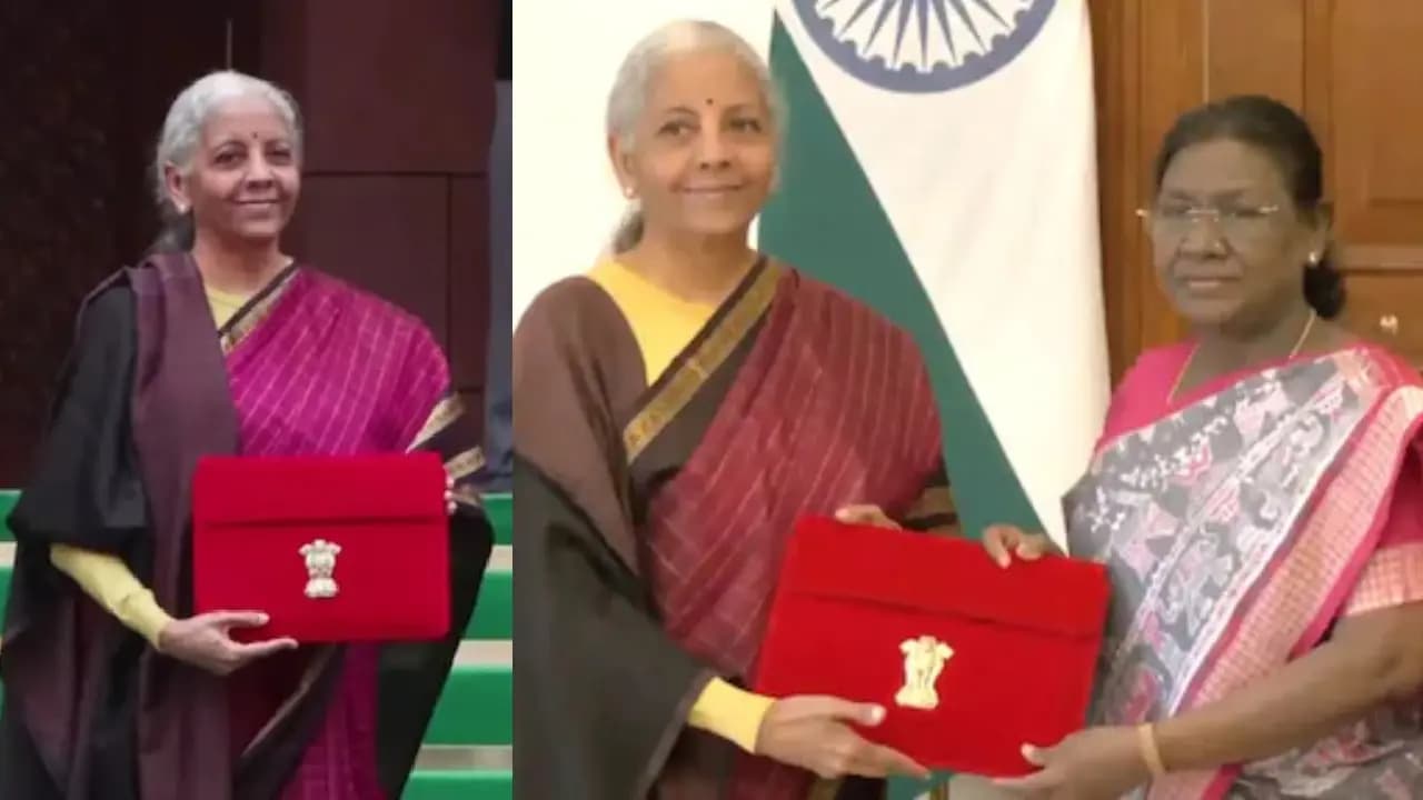 Budget 2026 here about Nirmala Sitharamans Kanjeevaram Silk Saree