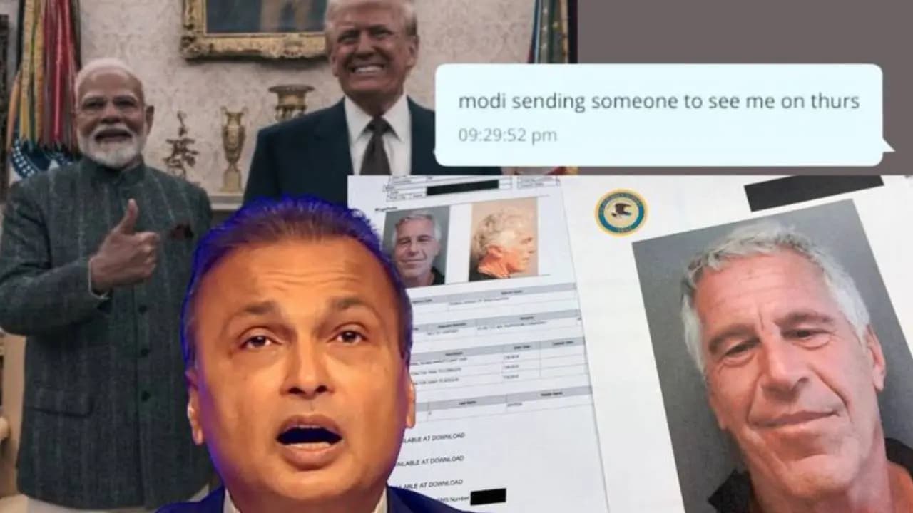 Epstein files: ambani modi nexus cracked
