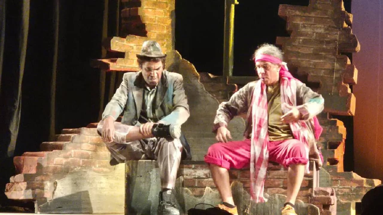 Waiting for Godot Comes to the Bengali Stage as Godaibabu Ashchhen starrer Lokenath Dey and Gautam Halder