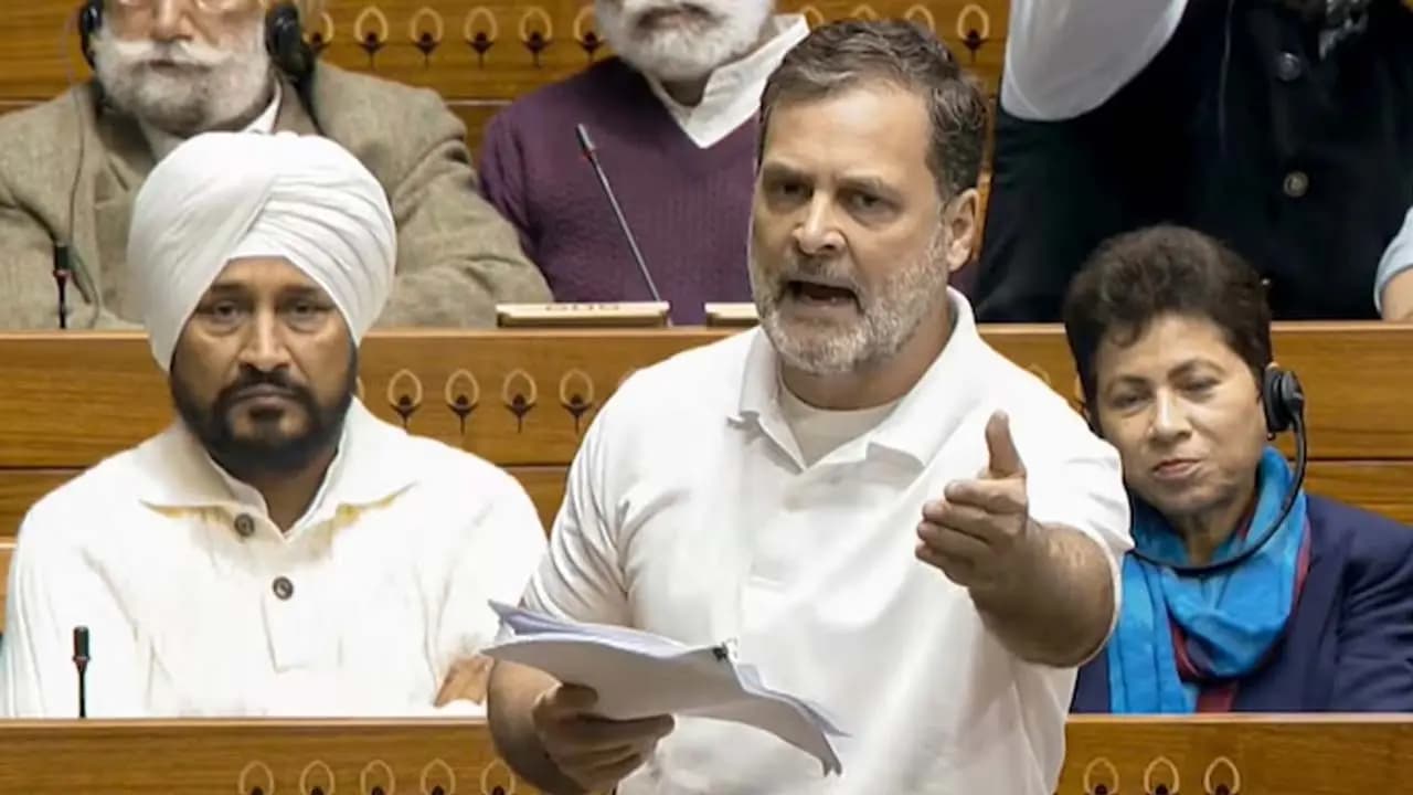 Parliament is in turmoil over the Ladakh issue Eight Congress MPs suspended