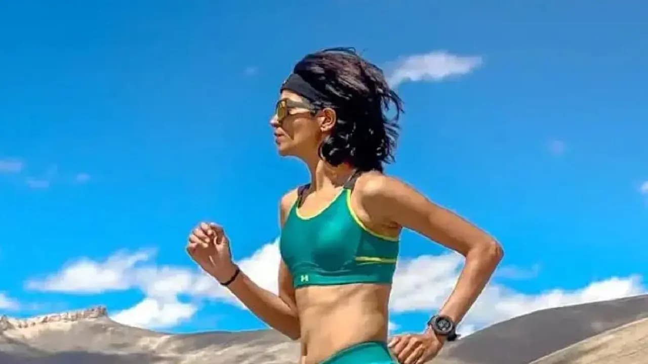 Sufia Sufi Set Guinness World Record For Manali To Leh Run Under 100 Hours