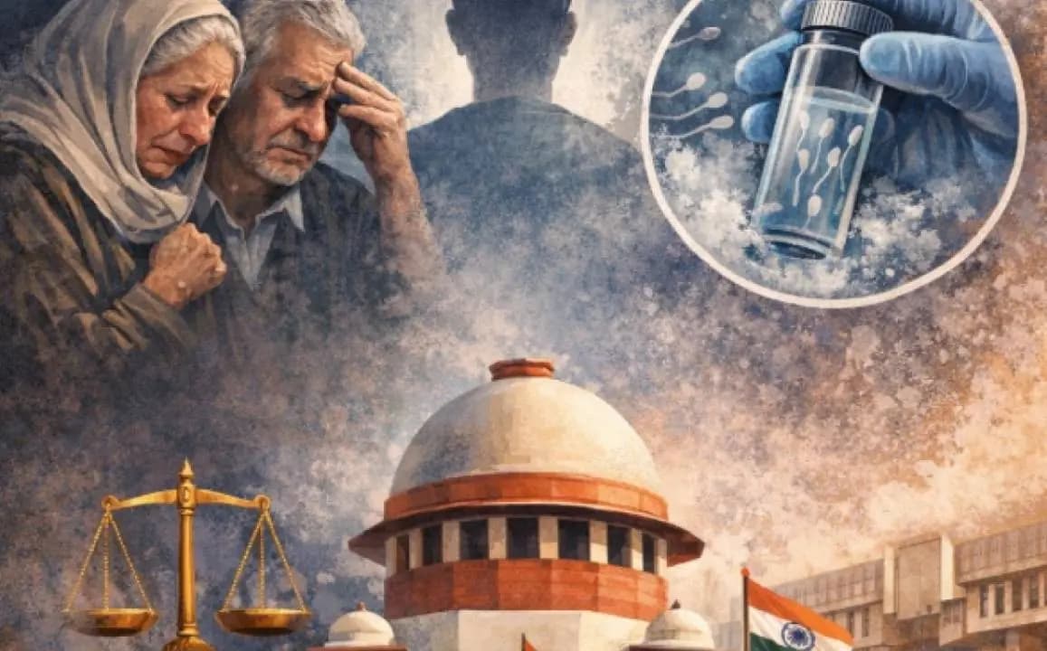 If an unmarried man can dies can his parents use his sperm to continue the family case pits centre against Delhi HC over inheritance law 