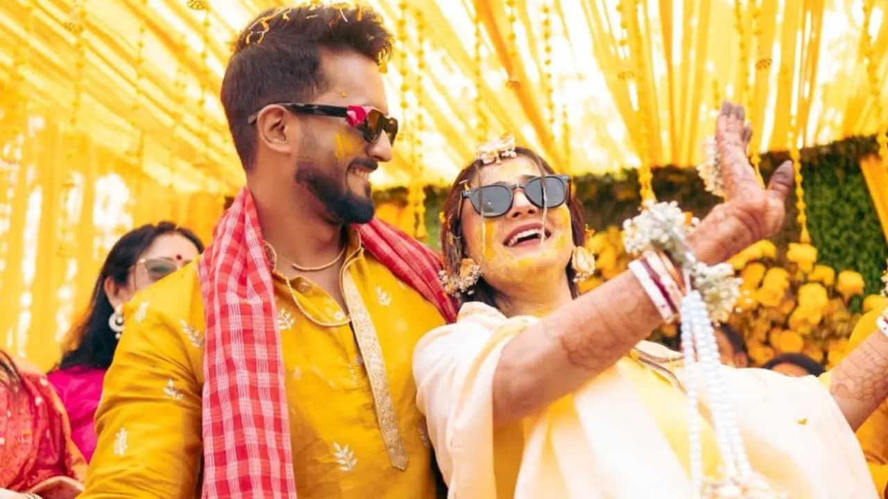 Priyanka Mitra and Subhrajit Saha Gaaye Holud Ceremony Sneak Peeks 