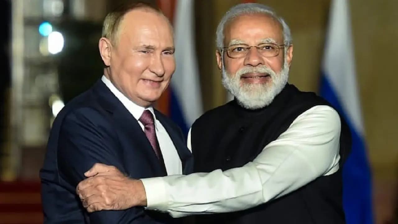 Putin And Modi Meet 